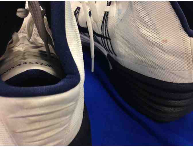 Nick Collison game-worn and autographed shoes from April 3 game