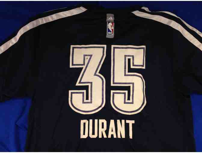2013-14 Kevin Durant game-day worn shooting shirt