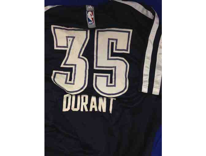 2013-14 Kevin Durant game-day worn shooting shirt