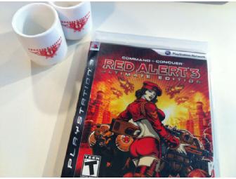 Red Alert PS3, Autographed 8x10s, and Sake Cups