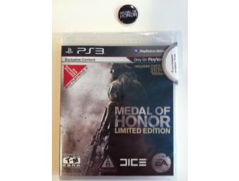 Medal of Honor PS3 w/ X Large Shirt