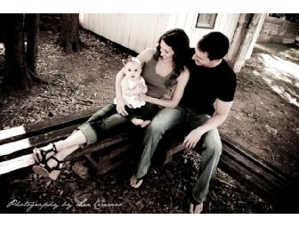 A portrait session of choice + all images included