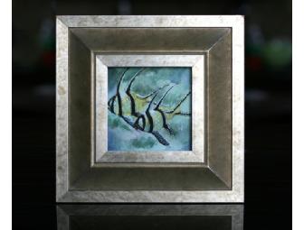 An Original Banggaii Cardinal Watercolor FRAMED by Jeff Wand