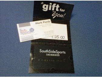 $25 SouthSide Sports Gift Card