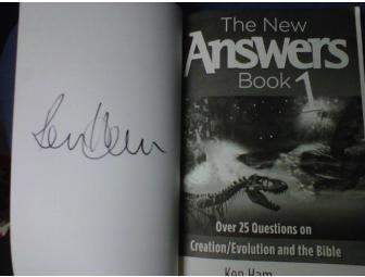 AUTOGRAPHED Ken Ham The New Answers Book 1