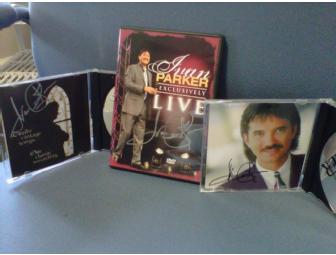 AUTOGRAPHED Ivan Parker DVD and CDs