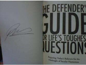 AUTOGRAPHED The Defender's Guide for Life's Toughest Questions by Ray Comfort