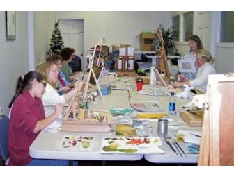 2 Sessions in Adult Art Classes from Kelly Walker Studios
