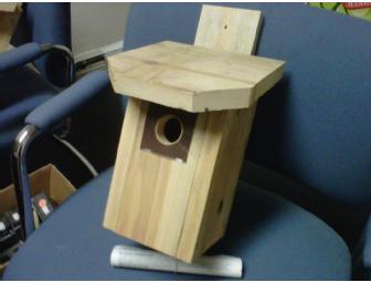 Handmade Bluebird Conservation Birdhouse