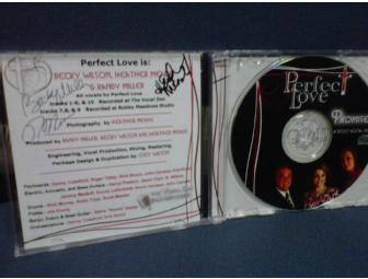 AUTOGRAPHED Perfect Love -Promises CD