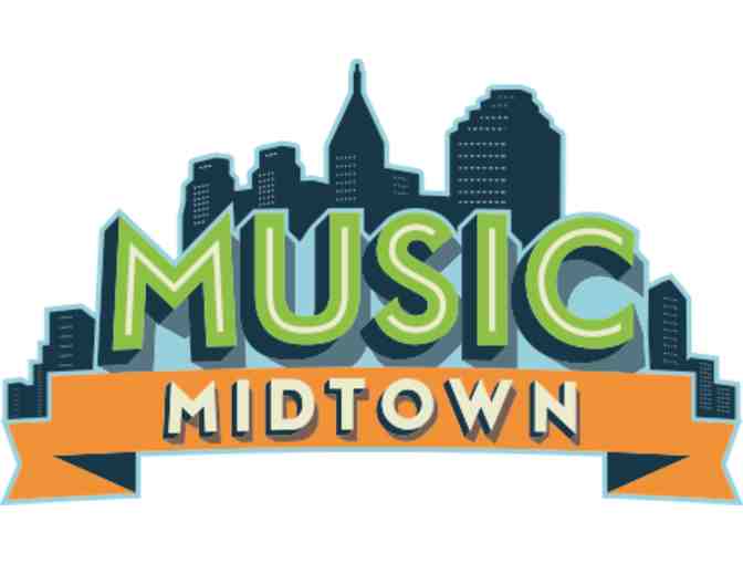 (2) 2-day Music Midtown Passes