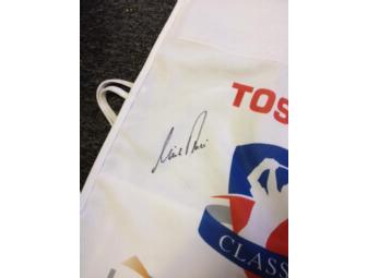 2011 Toshiba Classic Champion, Nick Price, autographed caddie bib