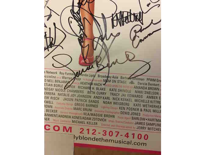 LEGALLY BLONDE The Musical Poster Signed by the Original Broadway Cast