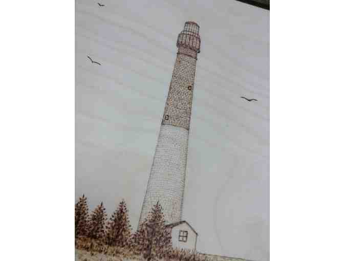 Barnegat Lighthouse Original Artwork by Jon Fiorella