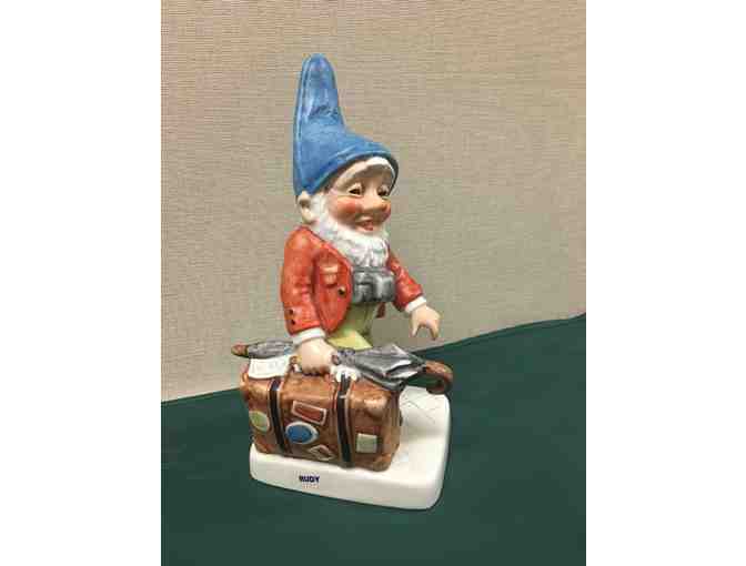 Goebel Co Boy Gnome Rudy - The World Traveler Gnome