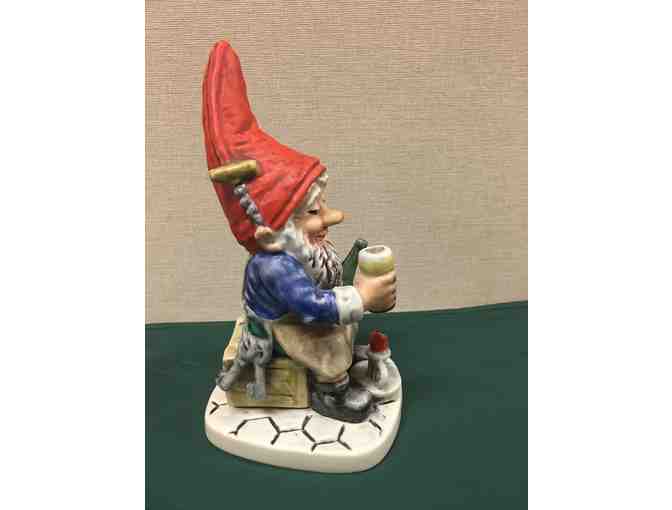 Goebel Co Boy Gnome Ed - The Wine Seller Steward Gnome