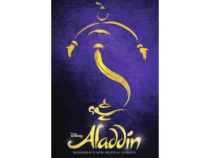 "Aladdin" Tickets with House Seats, Backstage Tour with Jafar, and Hand-Signed Playbill
