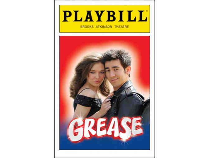 Hand Signed 'Grease' Playbill