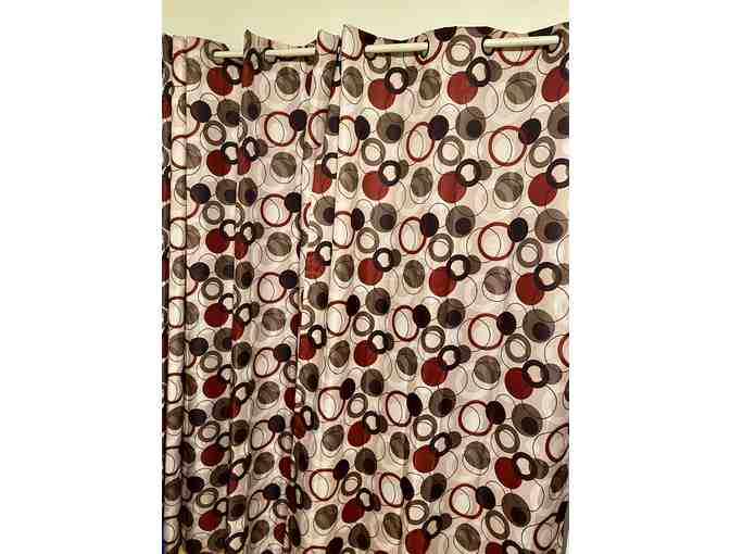 Curtains - 3 Panels with Grommets