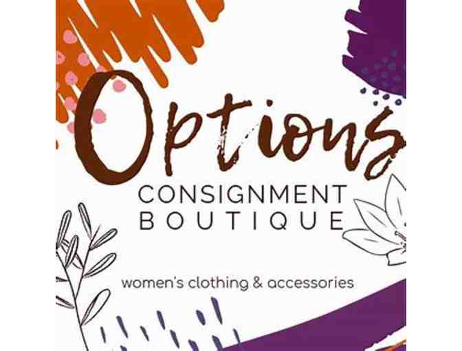Options Consignment Boutique Gift Certificate