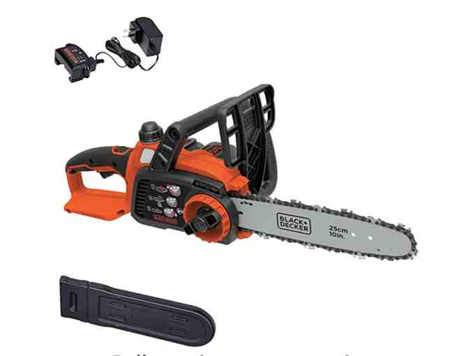 Black and Decker Battery-Powered Chainsaw