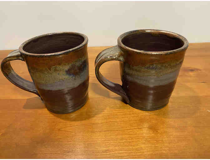 2 Salzman Pottery Mugs