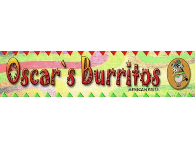 Oscar's Burritos Gift Certificate