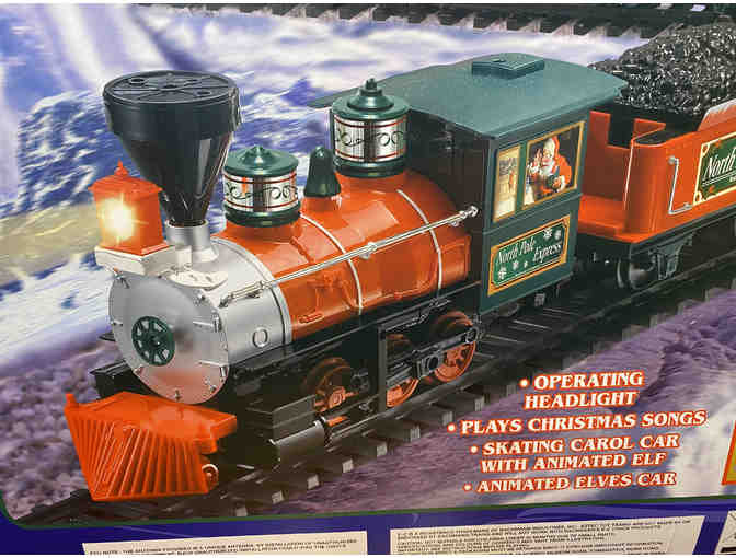North Pole Express Christmas Train Set
