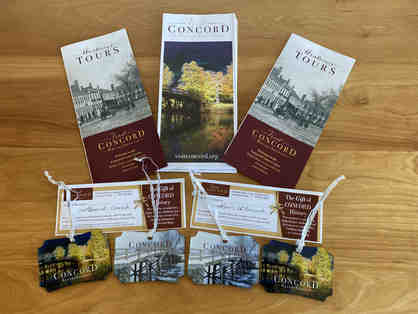 Walking Tour of Historic Concord, MA for 4 People