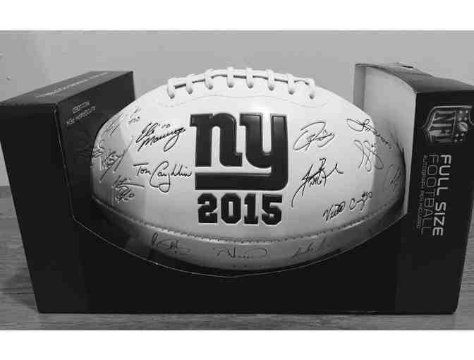 2015 New York Giants Team Collector's Football