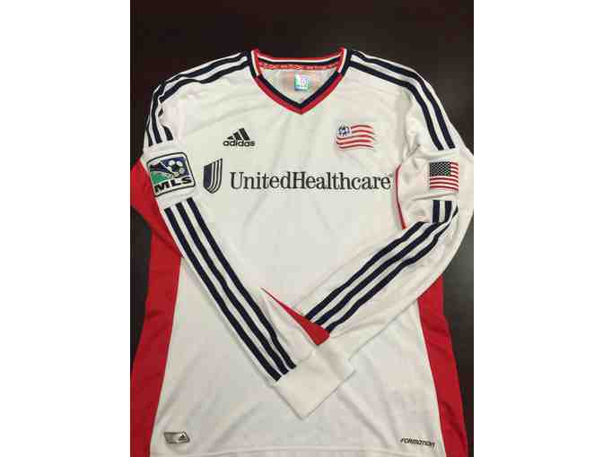Game Worn New England Revolution Jersey by Lee Nguyen