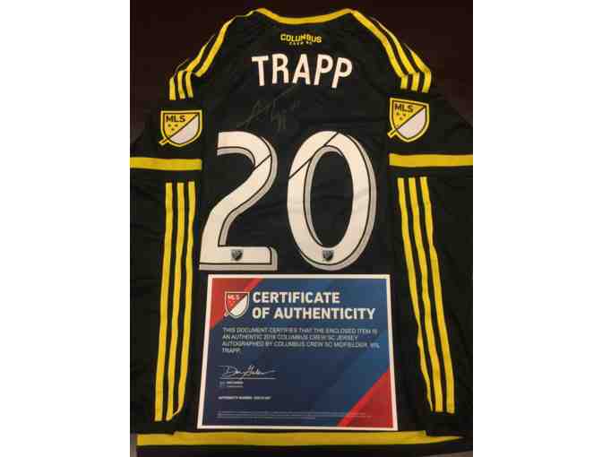 Will Trapp 2016 Columbus Crew Autographed Jersey