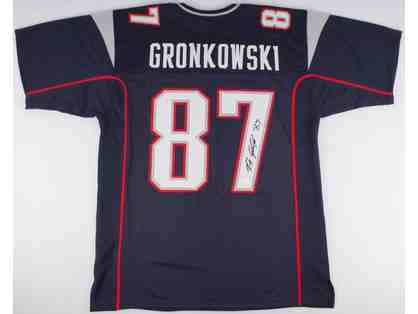 Rob Gronkowski Autographed New England Patriots Jersey