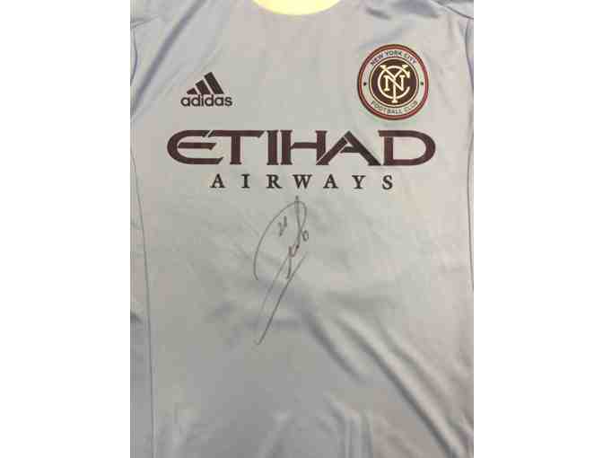 Andrea Pirlo Autographed 2016 Game Worn NYC FC Jersey