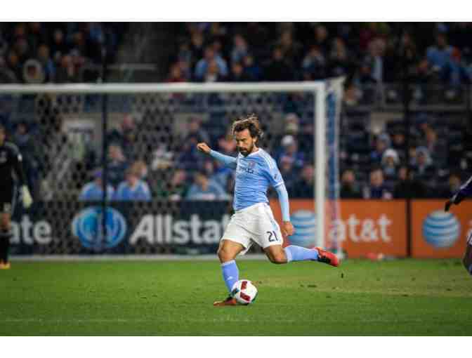 Andrea Pirlo Autographed 2016 Game Worn NYC FC Jersey