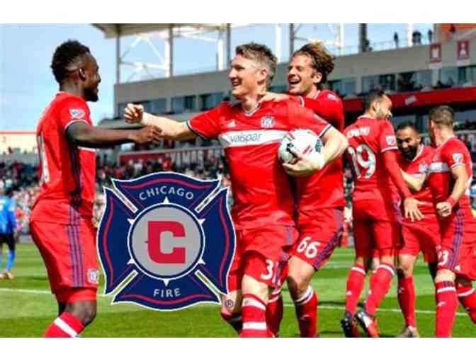2018 Autographed Primary Replica Chicago Fire Jersey