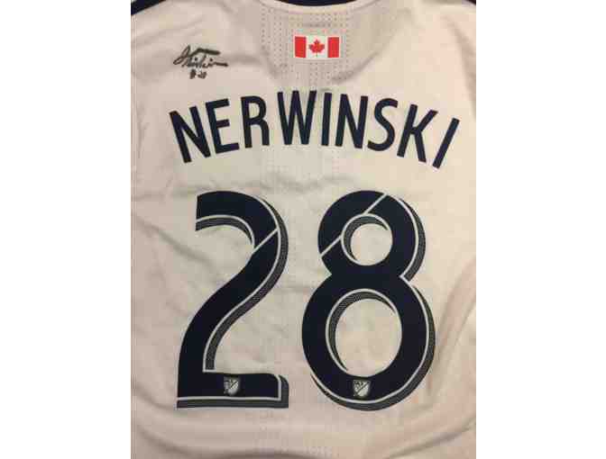 Jake Nerwinski Autographed Vancouver Whitecaps FC Jersey