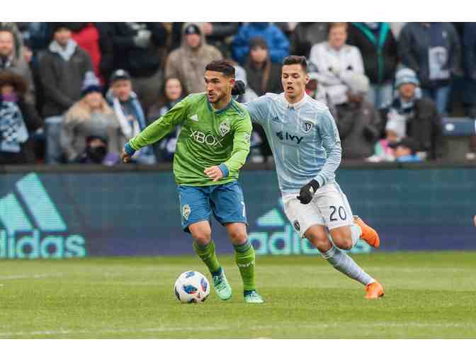 Cristian Roldan Autographed 2017 Seattle Sounders Authentic Primary Jersey