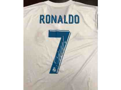 Cristiano Ronaldo Real Madrid Autographed Jersey