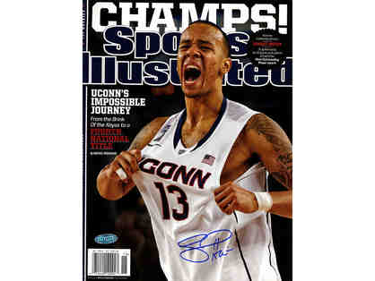 Shabazz Napier Autographed Copy of NCAA Championship Sports Illustrated (4/14/14)