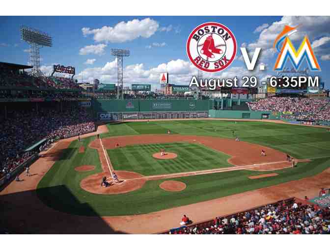 Four (4) Green Monster Tickets w/ Limo Transport for BOS v. MIA - Aug. 29