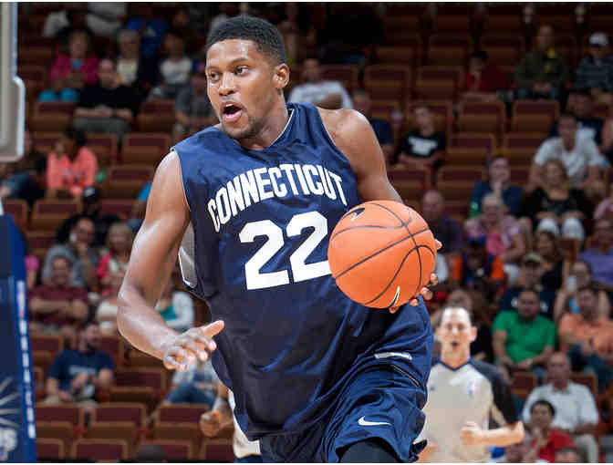 Rudy Gay Autographed Basketball