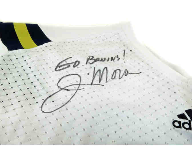 Coach Jim Mora and Anthony Barr Signed UCLA Football Jersey