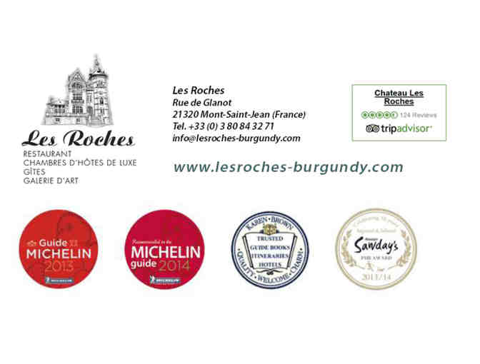 Three (3) Night Stay with Breakfast in Les Roches, Mont-Saint-Jean France