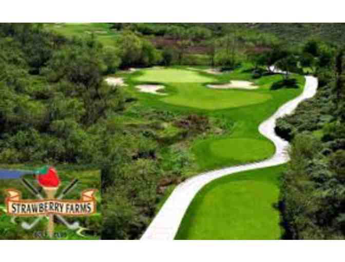 Golf for four (4) at Tijeras Creek (Rancho Santa Margarita) & Strawberry Farms (Irvine)