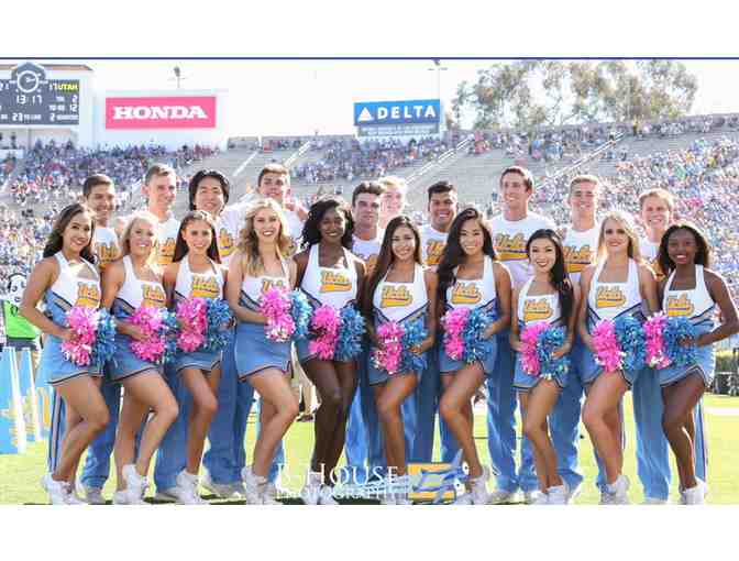 Guest Judge at UCLA Cheer Tryouts
