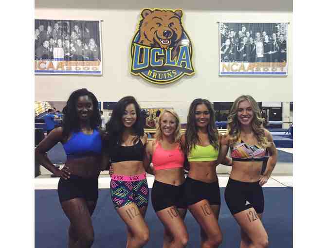 Guest Judge at UCLA Cheer Tryouts