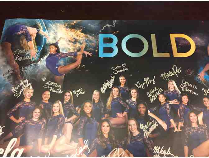 UCLA Gymnastics Autographed Poster