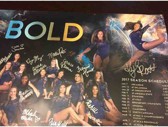 UCLA Gymnastics Autographed Poster