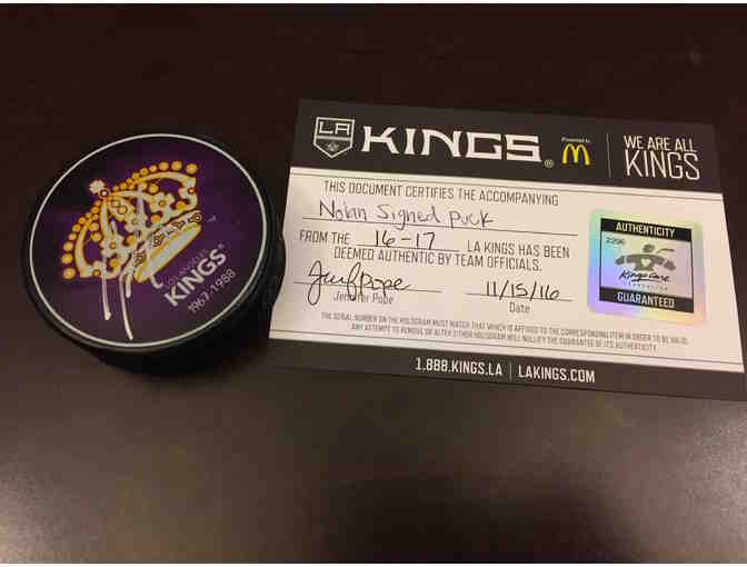 For the Ultimate LA Kings Fan: Nolan Puck and Player Card!